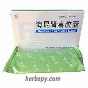 Hai Kun Shen Xi Jiao Nang treat stranguria due to chronic renal failure urine turbidity